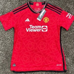 2023-2024 Manchester United Home Jersey - Size Boys Large - 10/10 Condition